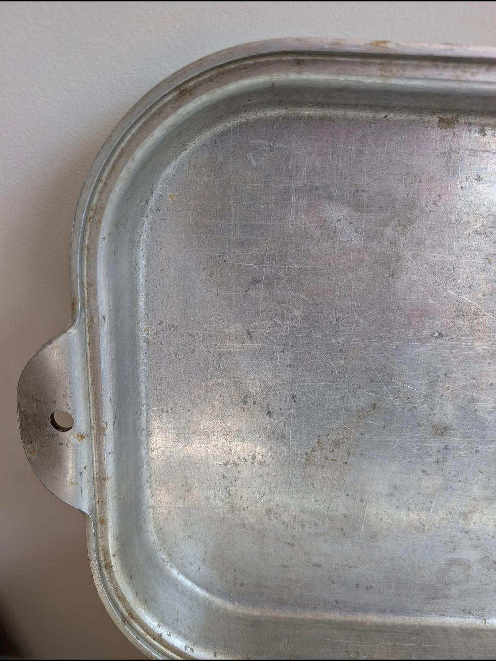 Vintage Wear-Ever Aluminum Roasting Pan No. 918 Bake Tray Handles Made in USA